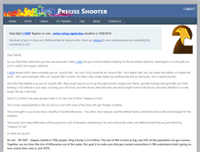 Tablet Screenshot of preciseshooter.com